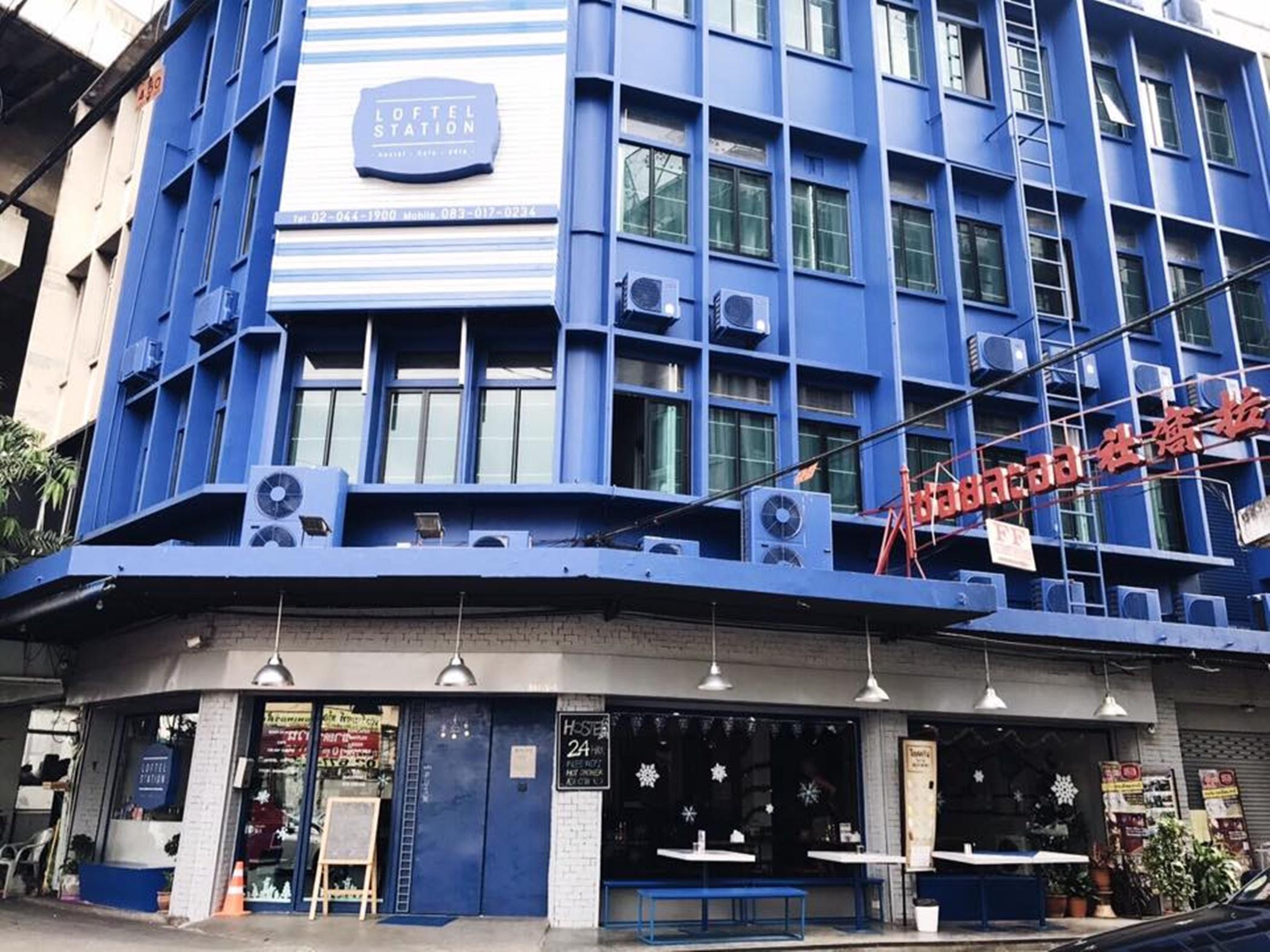 Loftel Station Hostel Bangkok Eksteriør bilde