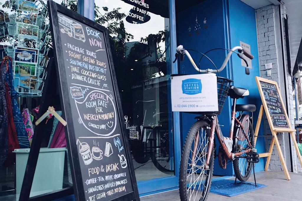 Loftel Station Hostel Bangkok Eksteriør bilde