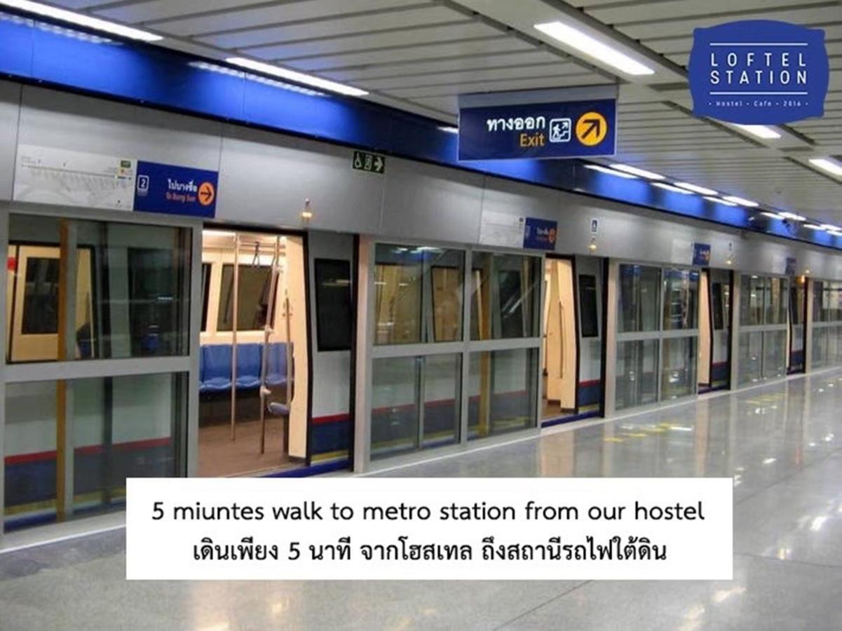 Loftel Station Hostel Bangkok Eksteriør bilde