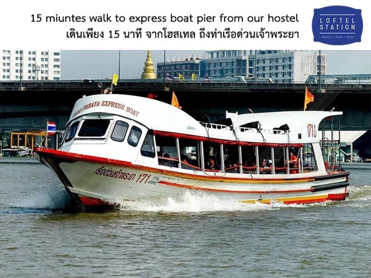 Loftel Station Hostel Bangkok Eksteriør bilde